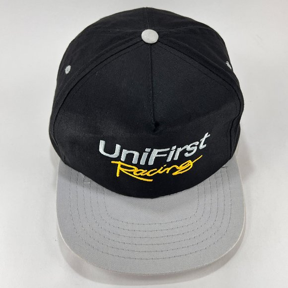 UniFirst Racing NASCAR Snap Back Hat Cap Chase Elliott Black Gray Adult Mens - Picture 7 of 14